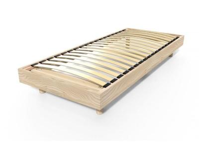 ABC MEUBLES  Sommier &agrave; lattes 1 place bois Kit France - 80x190 - Brut