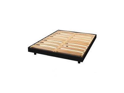 DOUCES NUITS Sommier d&eacute;montable kit spot noir 160x200