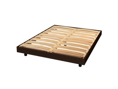 DOUCES NUITS Sommier d&eacute;montable kit spot weng&eacute; 160x200