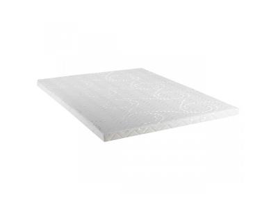 SOMEO Sommier extra plat tapissier 7 cm  140x190 - Blanc
