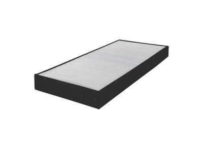 EBAC Sommier tapissier 90x200 Omega anthracite 17 lattes 0,000000 Gris
