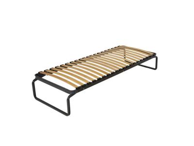 EBAC LITERIE  - Sommier gigogne 90x190 haut - Gris