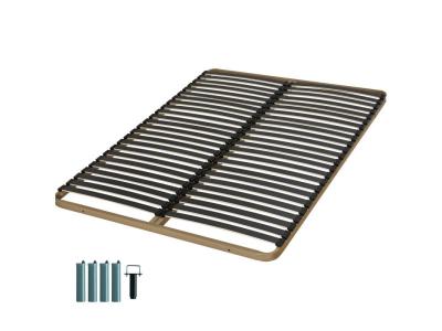 EBAC LITERIE Sommier &agrave; lattes + pieds 140x190 c224 - 48 lattes bois - fabrication fran&ccedil;aise