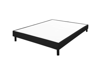 EBAC Sommier en kit 140x190 cm  NEWKIT tissu noir