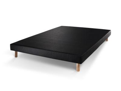 PRESTIGE LITERIE Sommier Tapissier Prestige Noir 140x200