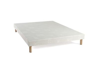 SOMEO Sommier tapissier blanc 13 cm lune -  70x190 