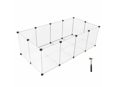 SONGMICS Cage  Panneaux Transparents LPC02W