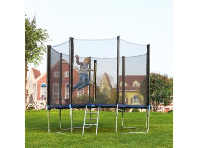 SONGMICS  - Filet de protection, Filet de s&eacute;curit&eacute; pour Trampoline - STN12FT Diam&egrave;tre 366cm - Noir