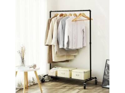 Portant v&ecirc;tements noir