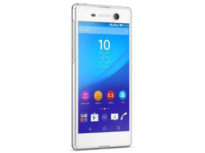 SONY XPERIA M5 - 4G smartphone - RAM 3 Go / M&eacute;moire interne 16 Go - microSD slot - Ecran LCD - 5"" - 1920 x 1080 pixels - rear camera 21,5 MP - front 