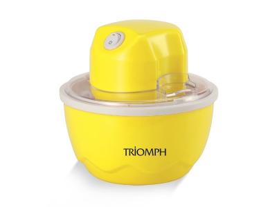 TRIOMPH Sorbeti&egrave;re Jaune ETF1839 500mL - Temps de refroidissement 12 heures
