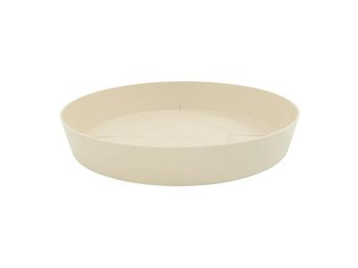 PLASTIKEN  Plateau pour Pot a fleurs 17 Cm Collection TES - Ecru 