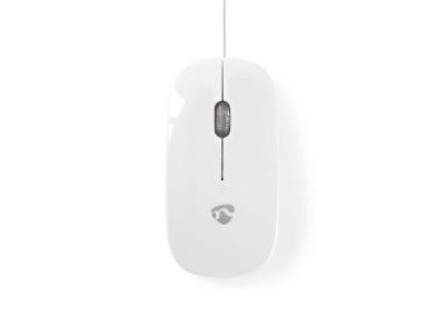 NEDIS Souris filaire  MSWD200WT Blanc 
