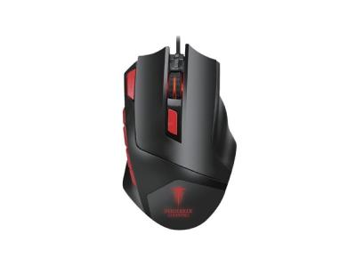 ALPHA OMEGA PLAYERS Souris de gaming Berserker Gaming V1 filaire optique &eacute;clair&eacute;, port USB noir 