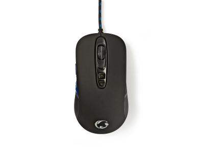 NEDIS Souris de jeu  gmwd401bk noir