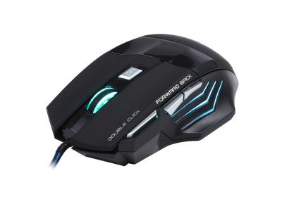 YONIS Souris Gamer Pc Filaire USB 2.0 5000 Dpi Ordinateur Lumi&egrave;re LED 7 Boutons Noir -