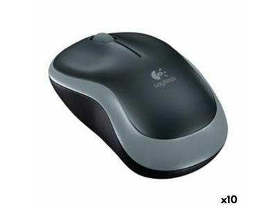 LOGITECH Souris sans-fil  m185 gris (10 unit&eacute;s)