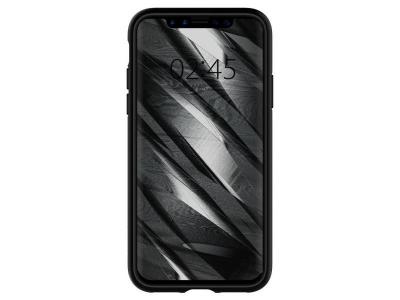SPIGEN  Liquid Air Coque pour iPhone X et iPhone XS - Noir Mat
