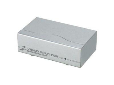 Aten Vga Splitter 2 Port Vga Video Splitter 350 Mhz Argent&eacute;