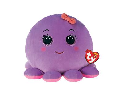 TY Peluche  Squish A Boo's Medium Octavia La Pieuvre Violet