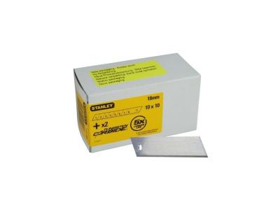 STANLEY  11301 Cutter Blade 18 Mm 10 Units Argent&eacute;