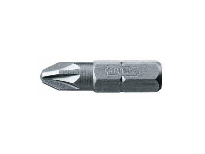 STANLEY  25 Embouts De Vissage 1/4" Pozidriv Pz2 25 Mm - 