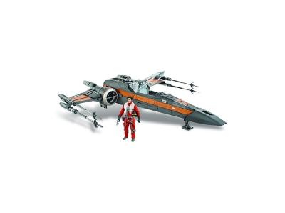 STAR WARS  episode vii - v&eacute;hicule avec figurine 2015 class iii poe's x-wing fighter HASB3953