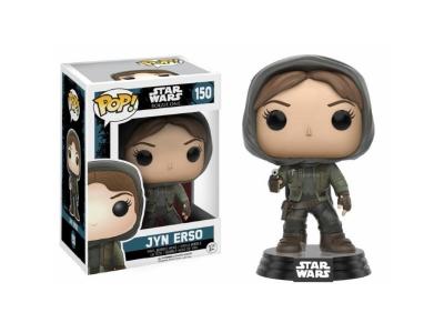FUNKO Figurine Star Wars Rogue One - Jyn Erso Hooded Exclu Pop 10cm 
