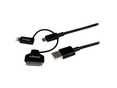 STARTECH.COM Startech cable 1m lightning, dock 30 pines o micro LTADUB1MB