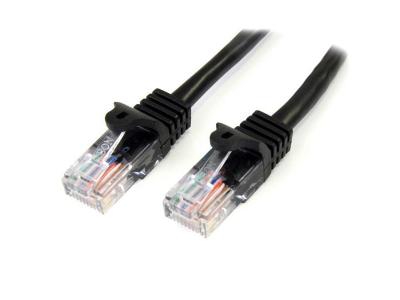 STARTECH.COM Startech Cat5e Ethernet Snagless 1 M Noir