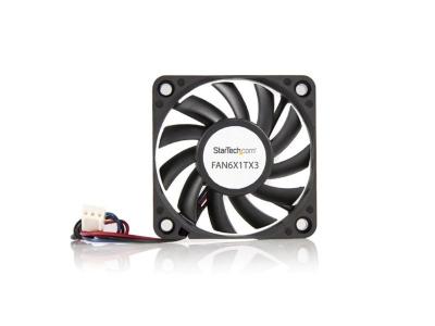 STARTECH.COM Startech Replacement Cooler Fan 60x10 Mm Tx3 Cpu Noir