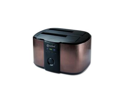CONNECTLAND  Station d'accueil pour 2 disques durs 2,5'' ou 3,5''