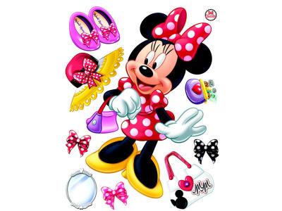 AG ART  Stickers g&eacute;ant La Boutique de Minnie Mouse Disney