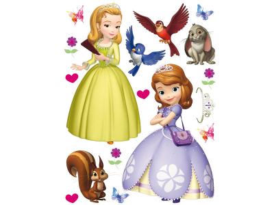 AG  ART Stickers g&eacute;ant Princesse Sofia Disney 
