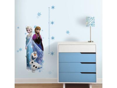 ROOMMATES  - Stickers g&eacute;ant Toise La Reine des Neiges Disney