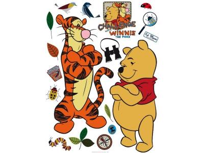 DISNEY AG ART Stickers g&eacute;ant Winnie & Tigrou &agrave; l'aventure  