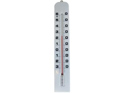 STIL  Thermom&egrave;tre d'ambiance en Plastique - 410 x 68 mm - Blanc