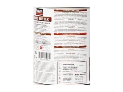 RUBSON Rev&ecirc;tement d'&eacute;tanch&eacute;it&eacute; Rubber,  noir Seau plastique 0.75L