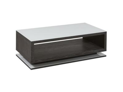 Table basse Grise 38 X 60 X 120 cm CRYSTAL