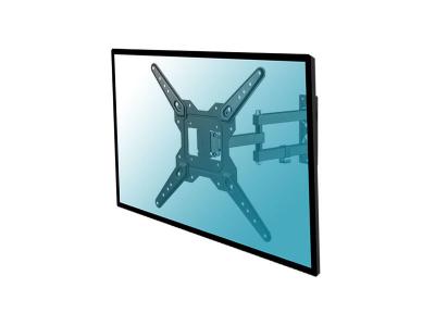 KIMEX Support mural articul&eacute; pour &eacute;cran tv 23''-55'' - Noir