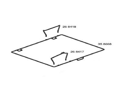 BOSCH SUPPORT TOURNE BROCHE REP 268417 pour FOUR  B/S/H - 00268417