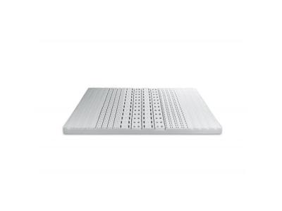 SEPTNUITS Surmatelas 140x190 Mousse &agrave; m&eacute;moire de form 5 zones de confort 