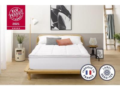 MELLO Surmatelas m&eacute;moire de forme 8cm 140x200cm