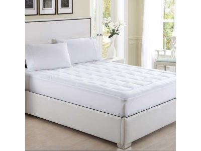 SAMPUR Surmatelas Duo 160x200 by   &Eacute;paisseur 8 cm  M&eacute;moire de Forme Microfibre  Moelleux  Qualit&eacute; dA&eacute;ration  Anti Bact&eacute;rien 