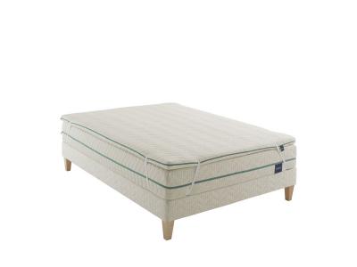 SOMEO Surmatelas naturel latex naturel aube -  180x200