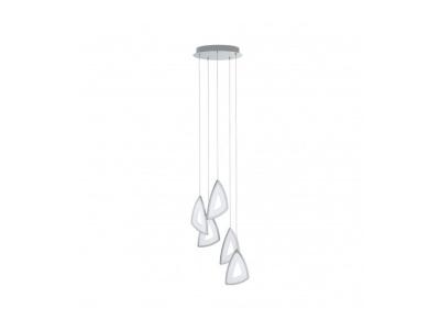 EGLO Suspension AMONDE 5 ampoules chrome