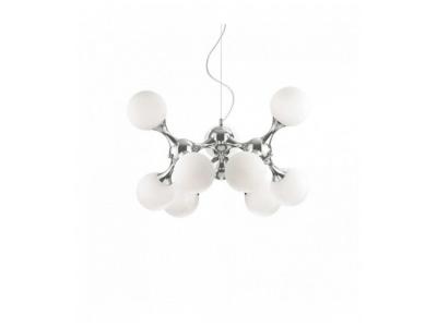 IDEAL LUX Suspension Blanche NODI BIANCO 9 ampoules