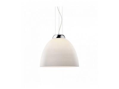 IDEAL LUX  Tolomeo - Luminaire Suspendu &Agrave; 1 Ampoule Dome Blanc, E27