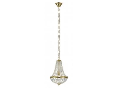 MARKSLOJD Suspension en cristal GR&Auml;NS&Ouml; Laiton 1 ampoule