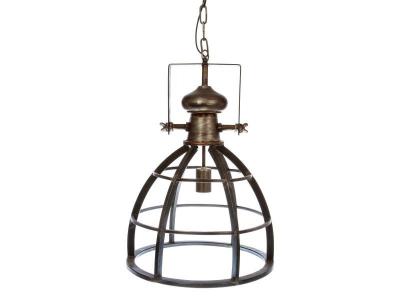 ATMOSPHERA  - Suspension en fer Factory - Diam. 40 cm - Etain